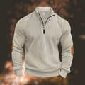 Ethan - Warmer Langärmelig Lose Halber Reißverschluss Pullover