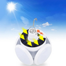 SolarGlow - Solarbetriebene Außenleuchte mit USB Aufladung und mehreren Modi