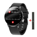 FutPulse - Schicke Smartwatch mit rundem Gesicht und modernem Armband