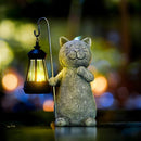 GlowPaws - Dekoration Wasserdicht Katze Garten Laterne