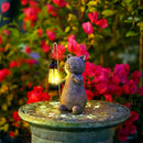 GlowPaws - Dekoration Wasserdicht Katze Garten Laterne