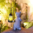 GlowPaws - Dekoration Wasserdicht Katze Garten Laterne