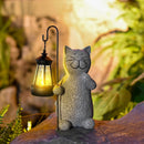 GlowPaws - Dekoration Wasserdicht Katze Garten Laterne