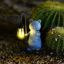 GlowPaws - Dekoration Wasserdicht Katze Garten Laterne