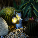 GlowPaws - Dekoration Wasserdicht Katze Garten Laterne