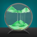 FlowAura - Moderne Dekorative LED Beleuchtung Zeitschaltuhr Sanduhr