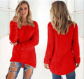 Serena - Warm Rundhalsausschnitt Langärmelig Jumper