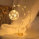 LunaGlow – Moderne LED Tischleuchte für entspannendes Ambientelicht