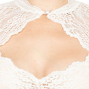 Hannah - Dirndlbluse mit Spitzenmuster und verführerischem Ausschnitt für Oktoberfest