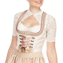 Hannah - Dirndlbluse mit Spitzenmuster und verführerischem Ausschnitt für Oktoberfest