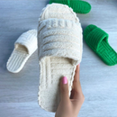 Leo - Eleganter Slipper mit offener Zehe und entspannter Passform