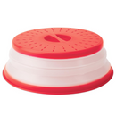 WaveTidy - Spritzschutz für die Mikrowelle und Obstabtropfgestell für Teller und Schüsseln