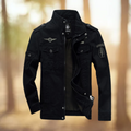 Carl -  Langärmelig Stehkragen Windbreaker Jacke