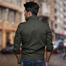 Carl -  Langärmelig Stehkragen Windbreaker Jacke