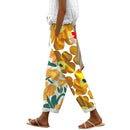 FloralBloom - Hose Mit BlumenDruck