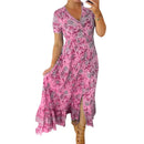 FloralCharm - Kleid Mit BlumenDruck