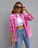 Emma – Klassische Schlanke Passform Jeansjacke Für Modernen Stil