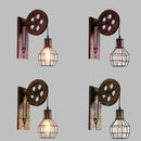 GlowBright - Vintage Heberolle LED Wandleuchte Für luxuriöse Dekoration