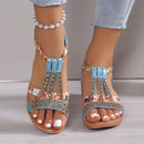 Sophia – Stylische Offene Zehenpartie Sandalen mit verstellbarem Entwerfen und rutschfester Sohle