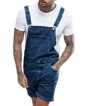 Baldrik - Lässiger Denim Overall mit verstellbaren Trägern und Taschen