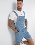 Baldrik - Lässiger Denim Overall mit verstellbaren Trägern und Taschen