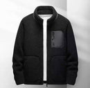 Berengar - Langärmelig Vlies Gefüttert Reißverschluss Jacke Mit Taschen