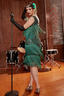 Clara – Elegantes Lagenkleid mit rundem Ausschnitt und fließendem Rock
