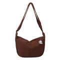 Fiona Bag - Lässige Umhängetasche mit Reißverschluss und verstellbarem Riemen