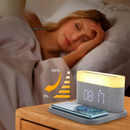 GlowTime - Drahtlos Aufladen Wecker Mit LED Anzeige