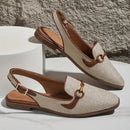 Isla – Elegante Slingback-Flats mit schickem Riemen und gepolsterter Innensohle