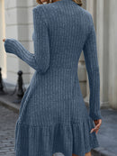 Isabella - Luxuriöses Pullover Kleid Mit Elegantem Trapezschnitt