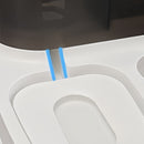 PawForm – Moderne Futterstation für Haustiere mit transparenter Aufbewahrung