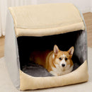 PupHaven – Abnehmbares Hundezeltbett mit geschlossenem Entwerfen und einfacher Lagerung