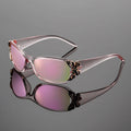Luisa – Elegante UV Sonnenbrille mit einzigartigem Schmetterlingsanhänger Detail