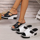 Livia – Lässige rutschfeste Sandalen mit dicker Sohle und stützender Passform