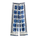 Freya - Bedrucktes Hemd Mit Weite Hosenbeine Hosen Zweiteiliges Set