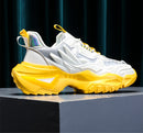 Janson – Lässige Herrensneaker mit klobiger Sohle und Mesh-Einsätzen für mehr Auflösung