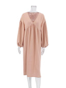 Ella – Maxikleid Mit V Ausschnitt