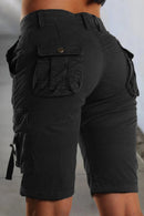 Mason – Cargo-Shorts mit mehreren Taschen und klassischem Knopfdesign