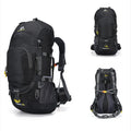 AdventurePro – Großer 60-Liter-Outdoor-Rucksack mit mehreren Taschen und Hüfttasche
