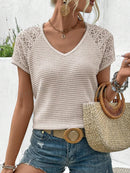 Isla - Stylisches T Shirt Mit V Ausschnitt Für Inen Schicken Look