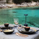 GlowVibe - Kabellose wiederaufladbare LED Tischlampe mit Berührungssteuerung