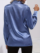 Silke - Lässige locker sitzende Bluse mit langen Ärmeln