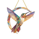 SpiritWings - Hummingbird Memorial Suncatcher Lebendiger Fensterbehang mit symbolischem Gestaltung