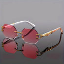Amelie – Leichte Sonnenbrille mit goldenen Akzenten und UV Schutz