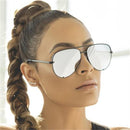 Isla – Stylische Sonnenbrille mit verspiegelten Gläsern und mutigem Rahmendesign