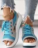 Hannah – Lässige Sandalen mit offener Spitze dicker Sohle und elegantem Stil