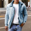 Anselm - Langärmelige Vlies Gefüttert Jacke Mit Taschen