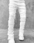 Jadec – Slim Fit Stacked Jeans mit konisch zulaufendem Bein und stylischem Lagenlook