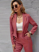 Emmi - Langärmelig Blazer Mit Hose Zweiteiliges Set